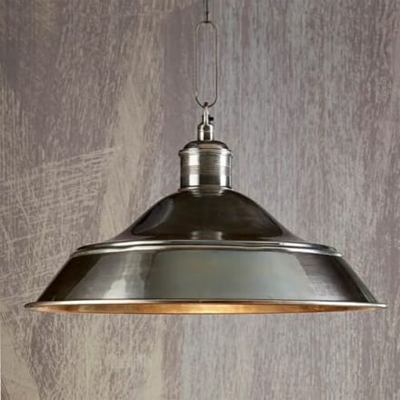 KS Verlichting Hanglamp Lisbon Antiek Zilver