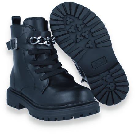 Sj Lifestyle Meisjes Bottine | Zwart | Maat: 36
