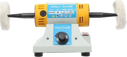 Sieraden polijstmachine - Edelsteen polijst - Knutselen en afwerking - Variabele snelheid - 3 kg - Helder goud