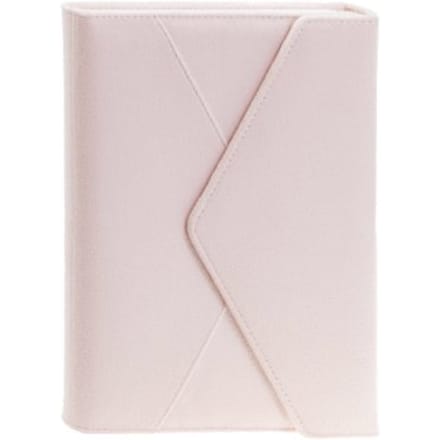 Èccolo notitieboek met envelop, formaat 15 x 20 cm., gelinieerd, kleur roze