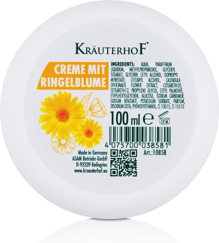 Calendula creme / goudsbloem zalf - 100 ml - Kräuterhof