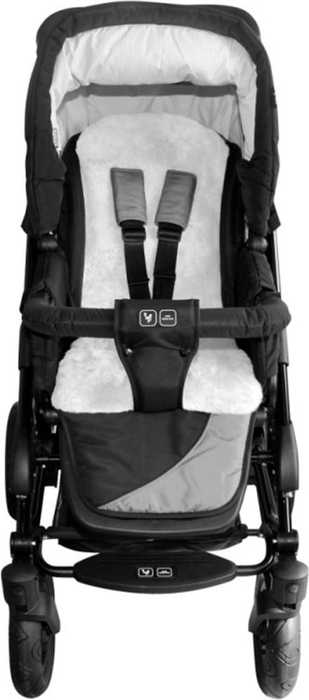 Heitmann Felle Lamsvacht - Voor in de buggy - schapenvacht - Wit
