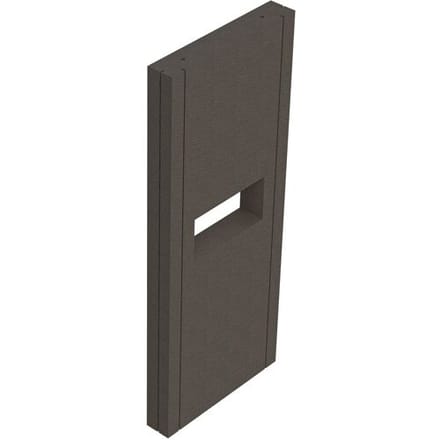Schedel wall module room-high for shower place 250 x 100 x 17,5 cm VISION0045