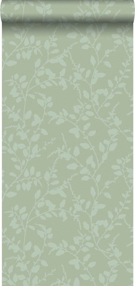 ESTAhome behang bladmotief groen - 53 cm x 10.05 m - 148731