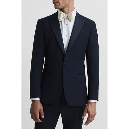 Reiss Poker Suit Jacket Navy Suit Jacket Größe: 44 | Blazer Outlet | Herren | Blau
