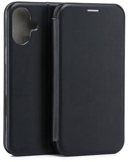 Beline Book Magnetic Serie - iPhone 16 Plus Hoesje - Zwart - Magnetisch - Pasjeshouder