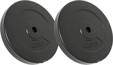 Viking Choice halterschijf gewichten set 20 kg - 26 mm diameter - 8x 2,5 kg
