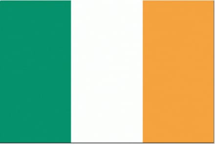 Ierland vlag 20x30