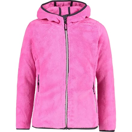 Cmp 38p1455 Fleece Met Kap Roze 4 Years Meisje