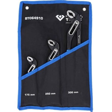 BRILLIANT TOOLS Waterpomptangenset 3-delig 7"10" 12" - BT064910