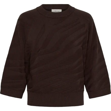 Damestrui met ronde hals Cream Dela