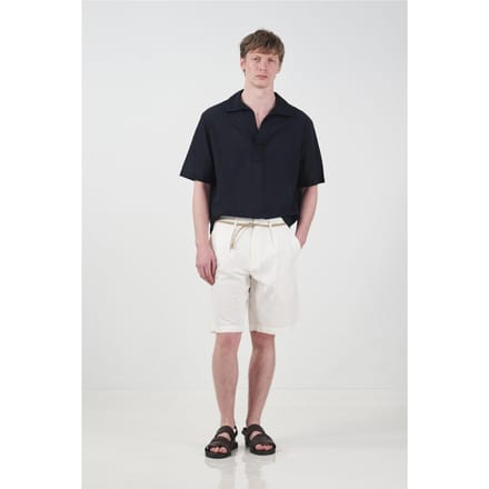 Midden Taille Relaxed Fit Geweven Tailored Shorts