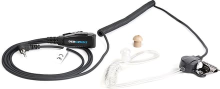 DerComms® Security headset voor Motorola Talkabout portofoons TLKR