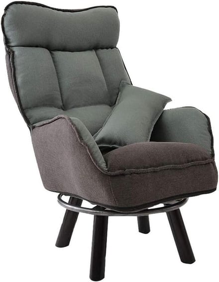 Relaxfauteuil - Lounge stoel - Ontspannen Buiten - Verstelbare Rugleuning - 70x68x99cm - Groen