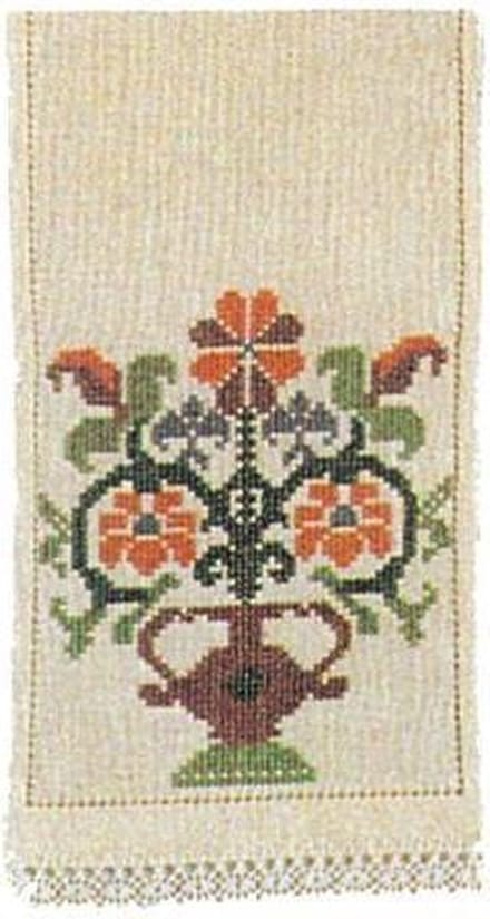 borduurpakket 13004 klokkenkleedje, vaas