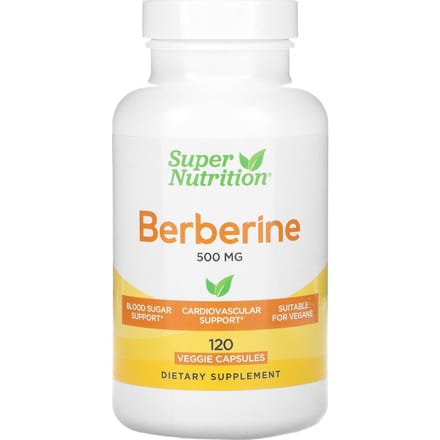 Berberine Hci, 500Mg, 120 Veggie Capsules