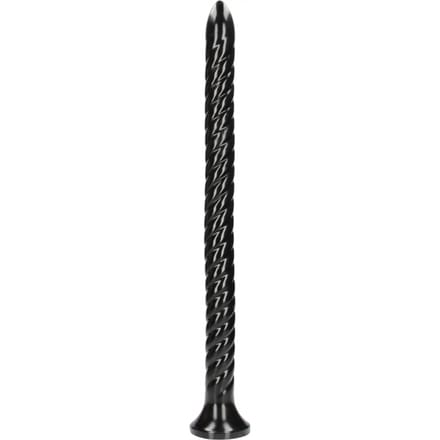 Shots - Ouch! OU842BLK - Swirled Anal Snake - 20''/ 50 cm - Black