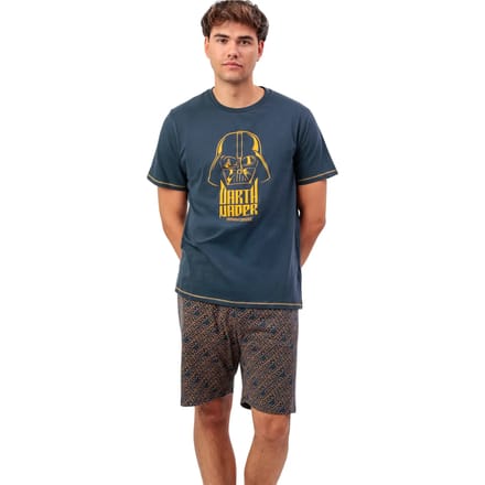 Pyjama-sets Admas Pyjamashort t-shirt Darth Vader Star Wars