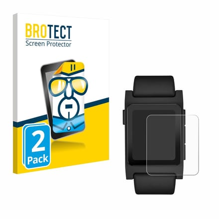 BROTECT - Screenprotector voor Pebble 2 Duo 2025 - Folie Beschermfolie transparant 2 Stuks