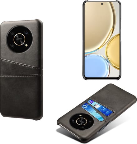 Hybride Backcover met Opbergvakjes voor Honor Magic4 Lite 4G/5G _ Zwart