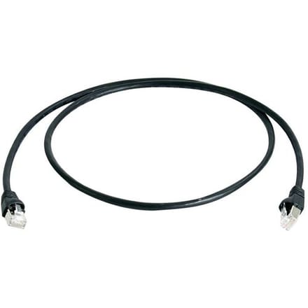 Telegärtner Cat.7 MP8 FS 600 LSZH 10.0m netwerkkabel 10 m Zwart