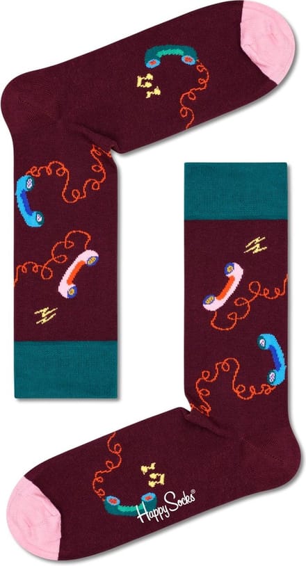 Happy Socks Stay In Touch Sock - unisex sokken - Unisex - Maat: 36 - 40