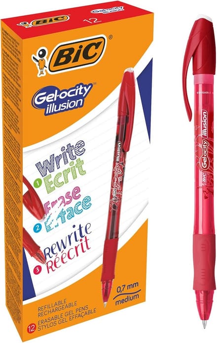 Uitwisbare Gel Pen met Rubberen Grip - Perfect voor School en Kantoor