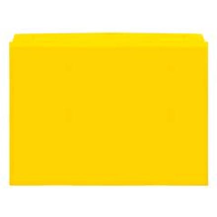 Orgatex magneethoezen, A5 liggend, geel, 10 st.