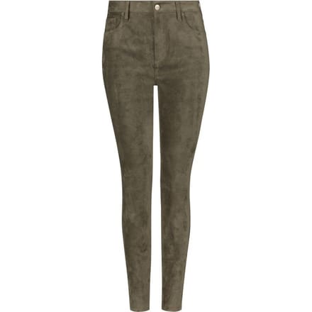 Alina Skinny Groen Faux Suède | Martini Olive