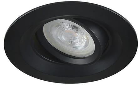 LED inbouwspot Denis -Rond Chrome -Sceneswitch -Dimbaar -5W -Philips LED