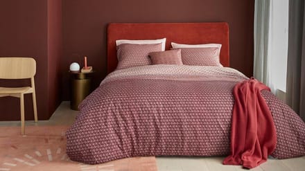 Beddinghouse Maudi Dekbedovertrek - eenpersoons - 140x200/220 cm - Rood