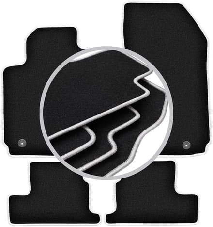 CARLUX-SILVER automatten voor: Alfa Romeo Brera coupé (2005-2010)