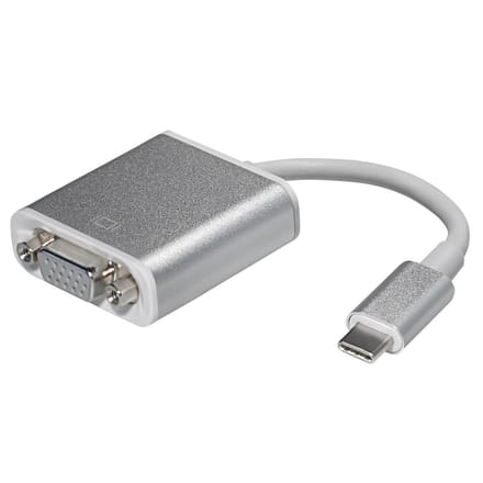 USB-C naar VGA adapter met DP Alt Mode (1920 x 1200) / wit - 0,15 meter