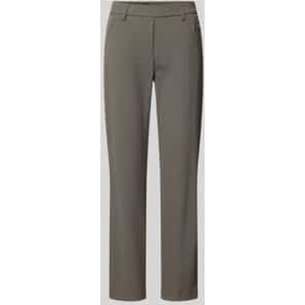Regular fit stoffen broek met ritszakken, model 'Zene 57'