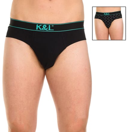 Pack-2 Onderbroeken Grappige ademende stof KL2006 man