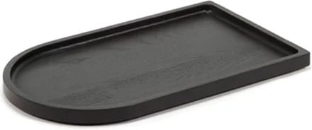 Serax Marie Michielssen La Mère dienblad 45x27cm carbonised ash zwart