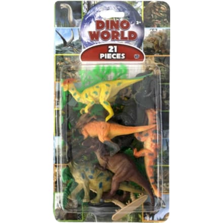 HTI Dino World Dinosaurs - 21 Pcs