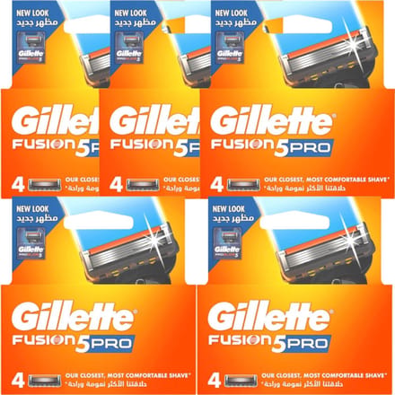 Gillette Fusion5 PRO Proglide - Voordeelverpakking 5x4 = 20 Scheermesjes