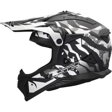 Motorhelm LS2 MX708 Fast II Grotesk