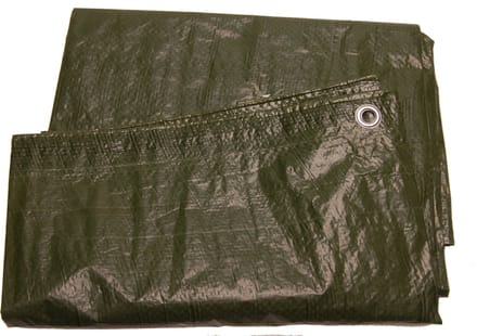 Green>it Groen tarpaulin 2.5 m × 3.6 m = 9.0 m2