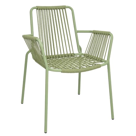Bolero Melbourne Armstoelen Lichtgroen (4 stuks)