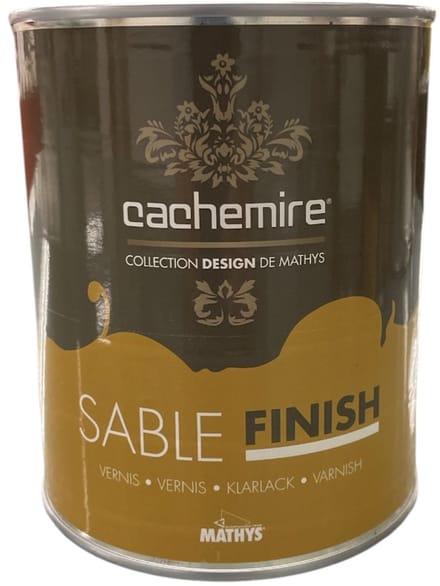 Cachemire Sable Finish - 1 Liter Kleurloos