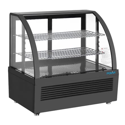 Polar C-serie tafelmodel koelkast zwart 100L