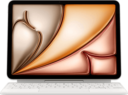 Apple Magic Keyboard voor de Apple iPad Air 11 inch (2026) M4 / (2025) M3 / (2024) M2 - QWERTY / NL - Wit