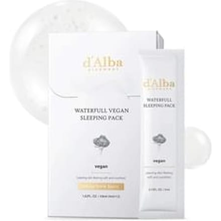 [d'Alba] Pack de sommeil végétalien Waterfull 4 ml * 12 EA