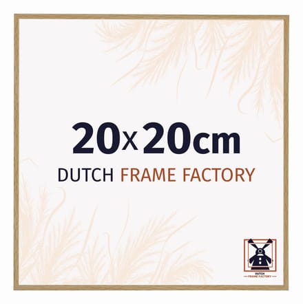 Fotolijst 20x20 cm - Kunststof - Beuken Licht - Easy