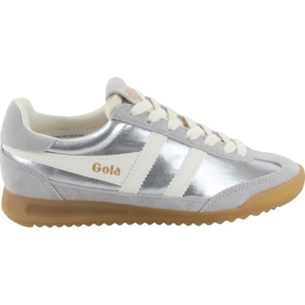 Gola Firefly Metallic - Damessneaker - Zilver-Off-Wit
