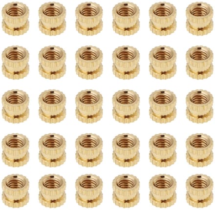 Dailygoody - 3D Printing Knurled Brass Nuts - Duurzaam en