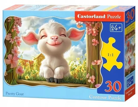 Castorland Puzzel 30 elementen - Schaduwrijk Schaapje