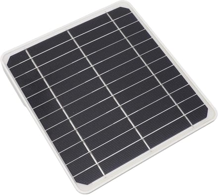 Draagbaar Zonnepaneel - Zonne Charger - Buiten Opladen - Efficiënt 20W - 30 x 20 cm - Zwart